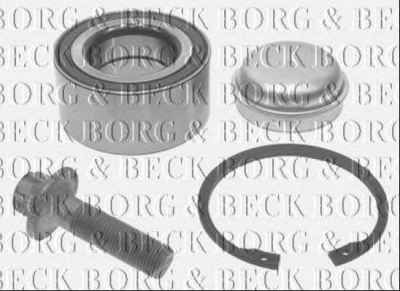 BORG & BECK bwk1124 -  Комплект подшипника ступицы колеса